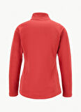Helly Hansen HH..15011_HHA.101_W FULLZIP POLAR Kırmızı Dik Yaka Normal Düz Kadın Polar Sweatshırt