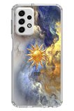 Samsung Galaxy A73 Uyumlu 777 Güneş ve Bulut Tasarım Baskılı Silikon Kılıf
