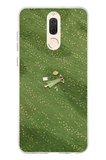 Huawei Mate 10 Lite Uyumlu Zamanı Durduran Yeşil Papatya Düşleri Baskılı Silikon Kılıf