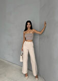 Kadın Palazzo Pantolon Oversize  Kesim