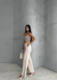 Kadın Palazzo Pantolon Oversize  Kesim