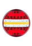 YUVARLAK LED STOP LAMBASI 24 VOLT 5 FONKSİYON NEON DİNAMİK SİNYAL