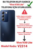 Vivo V30 Lite Uyumlu Yeşil Sanatsal Yol Çiçekler Baskılı Silikon Kılıf