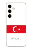 Samsung Galaxy S25 Uyumlu Türk Milli Takım Forma Baskılı Silikon Kılıf