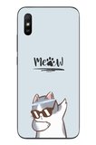 Redmi 9A Uyumlu Miyav Baskılı Silikon Kılıf
