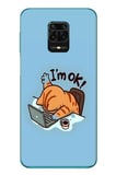 Redmi Note 9s Uyumlu l'M Ok Baskılı Silikon Kılıf