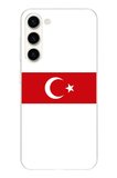 Samsung Galaxy S25 PLUS Uyumlu Türk Milli Takım Beyaz Forma Baskılı Silikon Kılıf