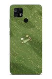 Redmi 10C - POCO C40 Uyumlu Zamanı Durduran Yeşil Papatya Düşleri Baskılı Silikon Kılıf