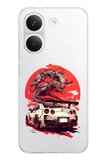 POCO X8 PRO Uyumlu GTR Ejderha Tasarımlı Baskılı Silikon Kılıf