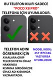 POCO X8 PRO Uyumlu GTR Ejderha Tasarımlı Baskılı Silikon Kılıf