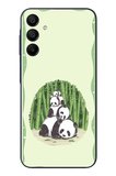 Samsung Galaxy A15 Uyumlu Panda Ailesi Baskılı Silikon Kılıf