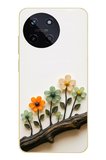 Realme 11 4G Uyumlu Dalda Açan Çiçekler Baskılı Silikon Kılıf