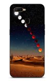 Oppo A5S Uyumlu Ayın Geçişi Baskılı Silikon Kılıf