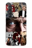 Mi Note 10 Lite Uyumlu Atatürk İstiklal Panoraması Baskılı Silikon Kılıf