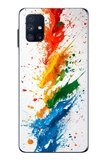 Samsung Galaxy M51 Uyumlu Renk Skalası Baskılı Silikon Kılıf