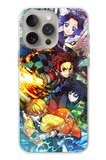 iPhone 15 PRO MAX Uyumlu Demon Slayer Efsanesi:İblis Avcıları Baskılı Silikon Kılıf