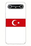 Tecno Spark Slim 5G Uyumlu Türk Milli Takım Beyaz Forma Baskılı Silikon Kılıf