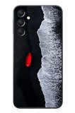 Samsung Galaxy A24 Uyumlu Kırmızı Tekne Yalnız Baskılı Silikon Kılıf
