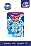 Bref WC Power Aktiv Duopack Katı Tuvalet Bloğu 3 Çam + 2 Okyanus, 5 x 2'li Paket