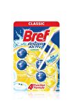 Bref WC Power Aktiv Duopack Katı Tuvalet Bloğu Limon, 5 x 2'li Paket