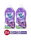 Vernel Max Taze Lavanta Beyazlar ve Renkliler İçin Konsantre Yumuşatıcı 2 x 1440 ml 120 Yıkama
