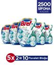 Bref WC Deluxe Duopack Katı Tuvalet Bloğu Yasemin, 5 x 2'li Paket