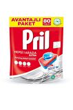 Pril Hepsi Bir Arada 320 Yıkama Tablet Bulaşık Makinesi Deterjanı 4x80 Adet 