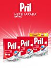 Pril Hepsi Bir Arada 320 Yıkama Tablet Bulaşık Makinesi Deterjanı 4x80 Adet 