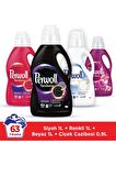 Perwoll Yenileme & Onarım Karma Renkler İçin Sıvı Deterjan 3x1 lt 63 Yıkama & Perwoll Çiçek Cazibesi 0.9 lt 