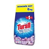 Tursil Komple Çözüm Leylak Parfümlü Beyazlar ve Renkliler İçin Toz Çamaşır Deterjanı 8 kg 53 Yıkama