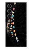 Samsung Galaxy S24 Ultra Uyumlu Gezegenlerin Dansı Baskılı Silikon Kılıf