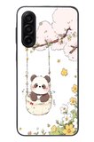 Samsung Galaxy A17 Uyumlu Sallanan Panda Baskılı Silikon Kılıf