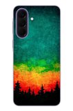 Samsung Galaxy A57 Uyumlu Orman Gecesi Renkli Baskılı Silikon Kılıf