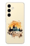 Samsung Galaxy S24 Uyumlu Mescid-i Aksa Tasarımlı Baskılı Silikon Kılıf