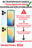 Tecno Spark Go 2024 Uyumlu Zamanı Durduran Yeşil Papatya Düşleri Baskılı Silikon Kılıf