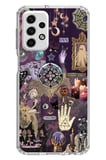 Samsung Galaxy A73 Uyumlu Hallowen Cadılar Astroloji Baskılı Silikon Kılıf