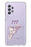 Samsung Galaxy A72 Uyumlu 777 Melek Tasarımlı Baskılı Silikon Kılıf