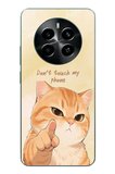 Realme 12 4G Uyumlu Dont Touch My Phone Baskılı Silikon Kılıf