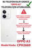 OPPO A3 Uyumlu Sulu Boya Sahil ve Deniz Manzaralı Baskılı Silikon Kılıf