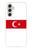 Samsung Galaxy A15 Uyumlu Türk Milli Takım Beyaz Forma Baskılı Silikon Kılıf