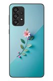 Samsung Galaxy A33 Uyumlu Çiçeğin Pembesi Baskılı Silikon Kılıf