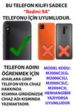 Redmi 9A Uyumlu Filistin Özgürlük Kolajı Baskılı Silikon Kılıf