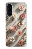 Samsung Galaxy A37 Uyumlu Papatya Çiçekleri Baskılı Silikon Kılıf