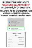 Samsung Galaxy S23 FE Uyumlu Türk Milli Takım Kırmızı Forma Baskılı Silikon Kılıf