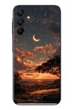 Samsung Galaxy A15 Uyumlu Ay Gecesi Baskılı Silikon Kılıf