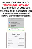 Samsung Galaxy A04s Uyumlu Türk Milli Takım Beyaz Forma Baskılı Silikon Kılıf