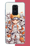 Redmi Note 9 Uyumlu naruto Baskılı Silikon Kılıf