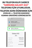 Samsung Galaxy A32 Uyumlu Atatürk Minnet Baskılı Silikon Kılıf