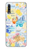 Samsung Galaxy A70 Uyumlu La Dolce Vita İtalyan Rüyası Baskılı Silikon Kılıf