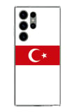 Samsung Galaxy S23 ULTRA Uyumlu Türk Milli Takım Beyaz Forma Baskılı Silikon Kılıf